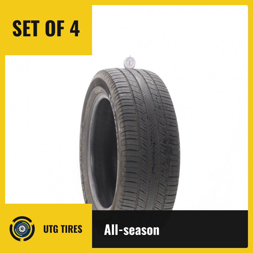 Set of (4) Used 235/55R18 Michelin Defender 2 100H – 7-8.5/32
