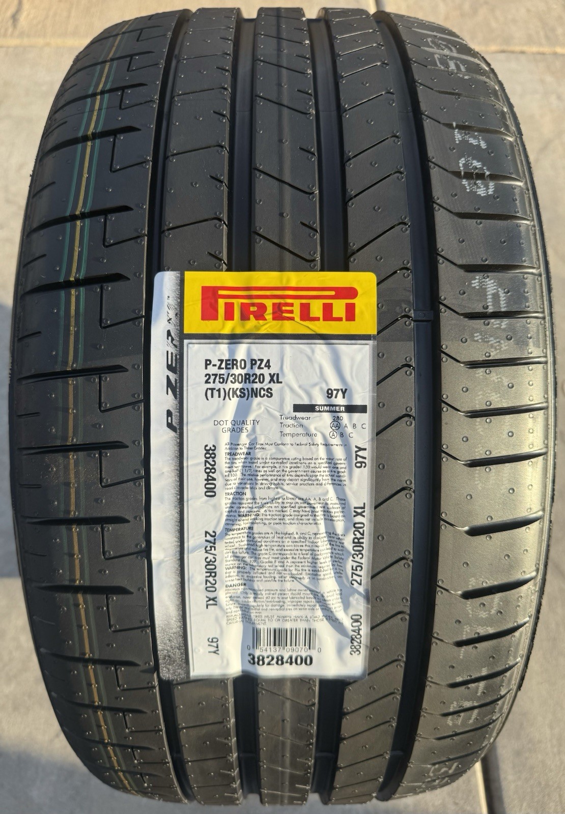 TWO BRAND NEW 275/30R20 97Y Pirelli P Zero PZ4 Tires Like Michelin 4S 2753020