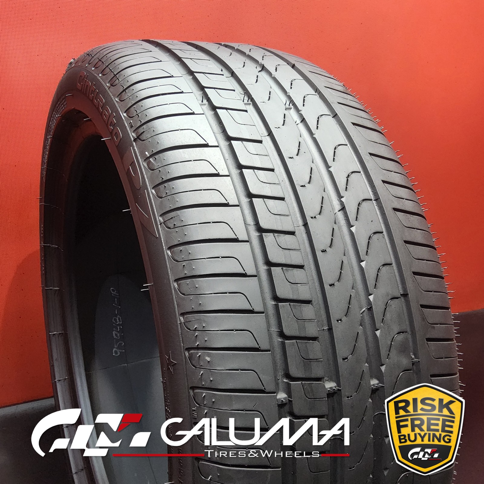 1 Tire Pirelli Cinturato P7 RunFlat 255/40R18 2554018 95Y No Repair #95948