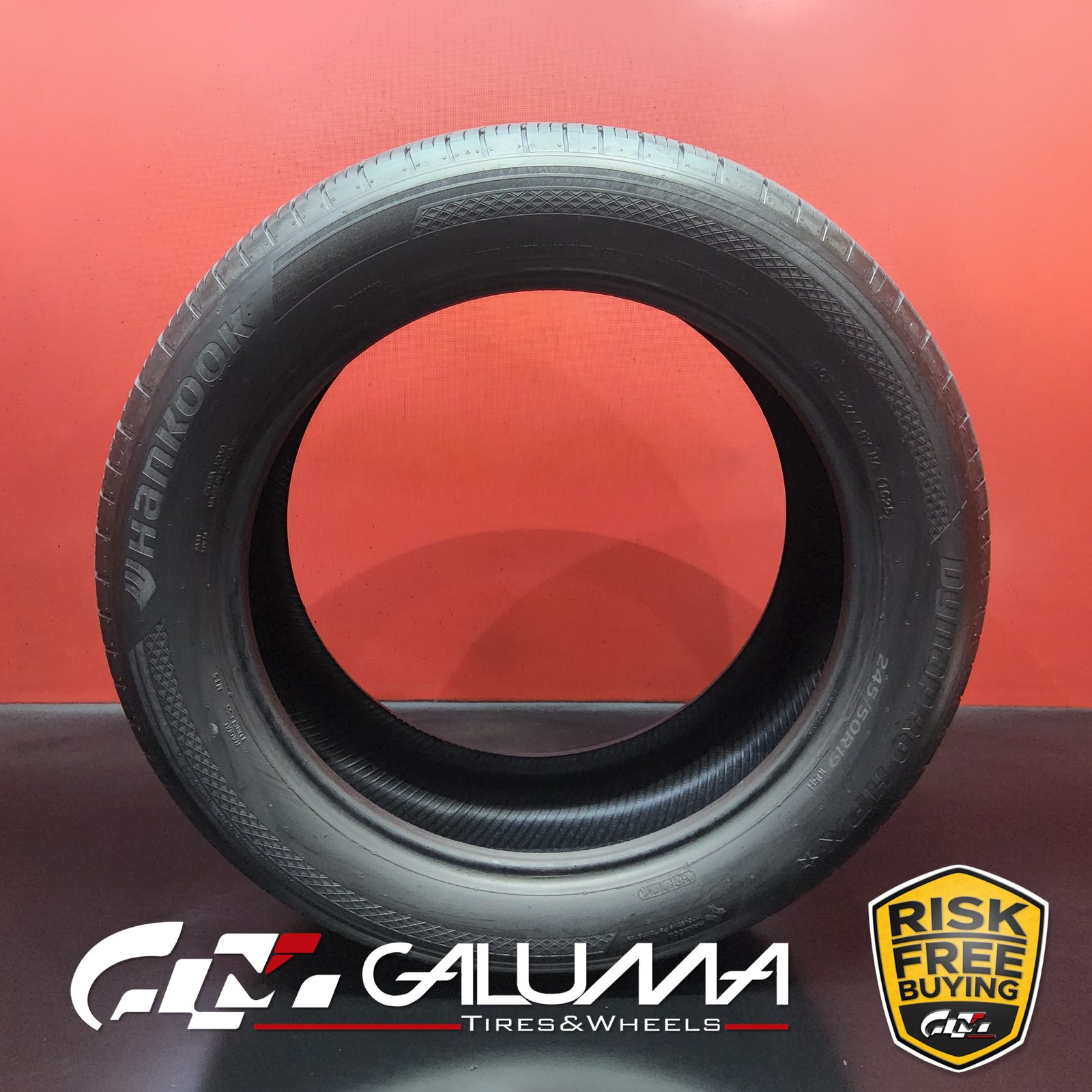 1 Tire LikeNEW Hankook Dynapro HPX ★ XL 245/50R19 245/50/19 2455019 105H #95969