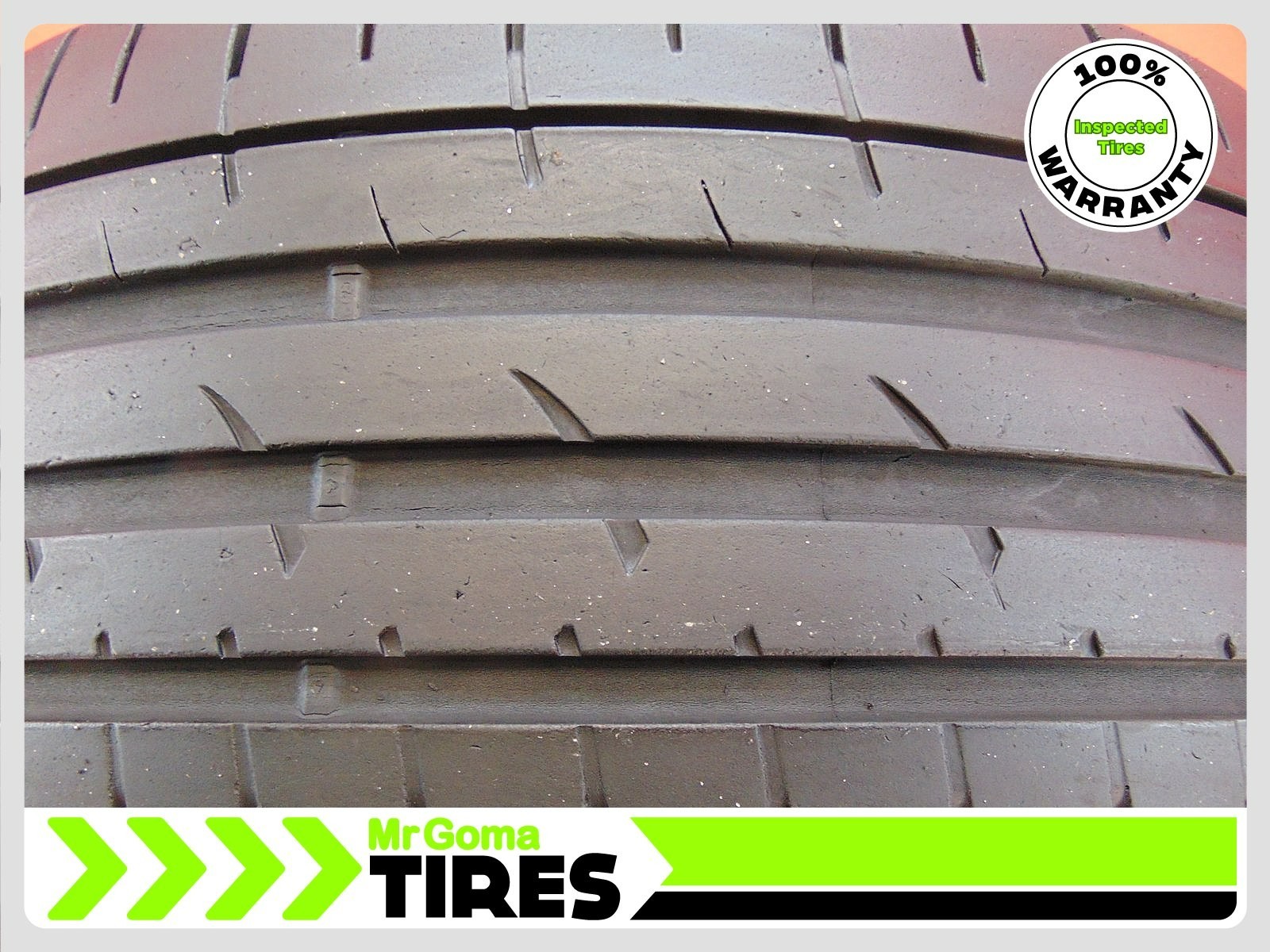 2 GOODYEAR EAGLE F1 ASYMMETRIC 2 NO XL 235/35ZR20 USED TIRES 7.3/32 TREAD