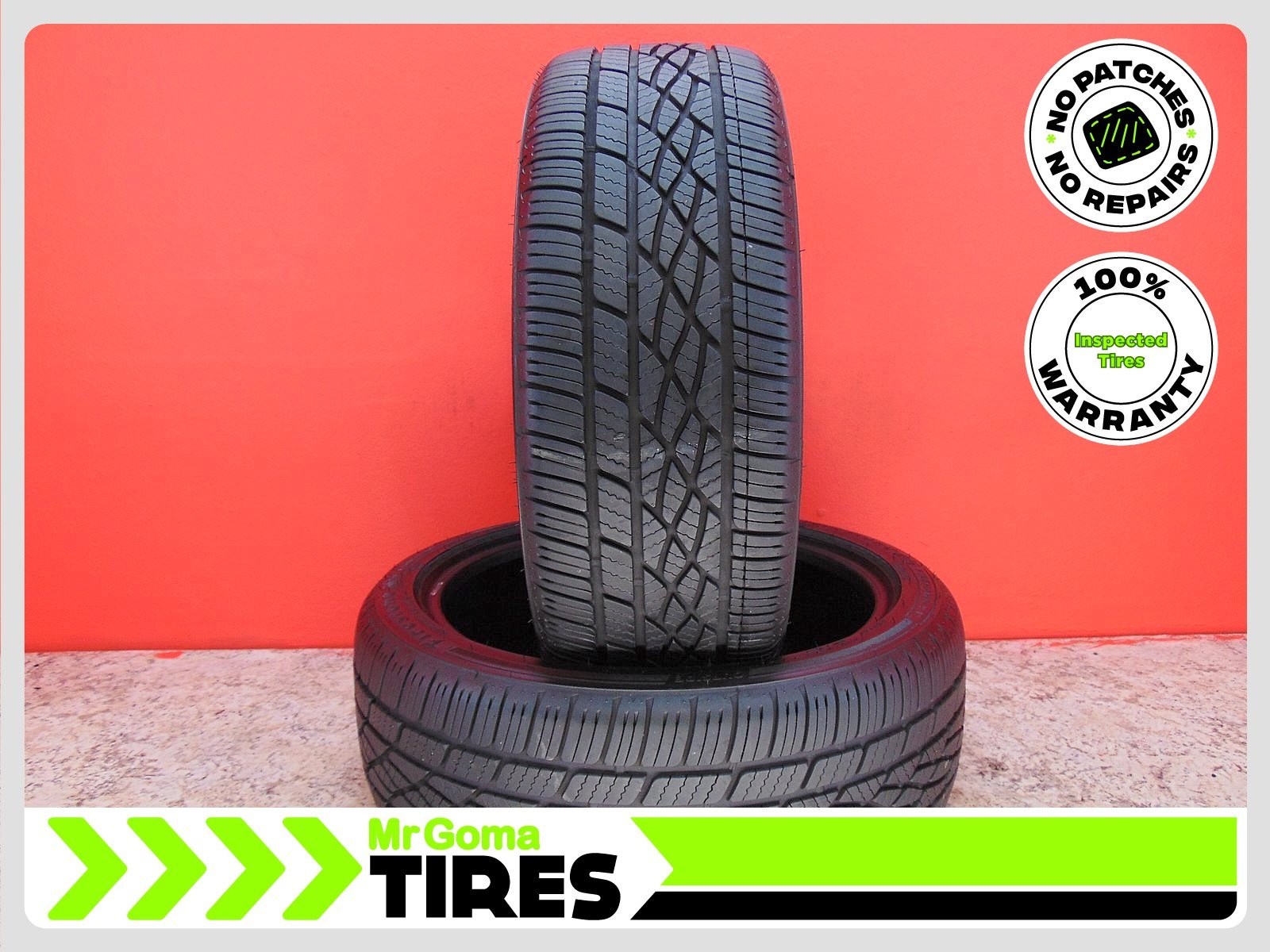 2 FIRESTONE FIREHAWK A/S V2 XL 215/45R18 USED TIRES 8.2/32 TREAD 2154518