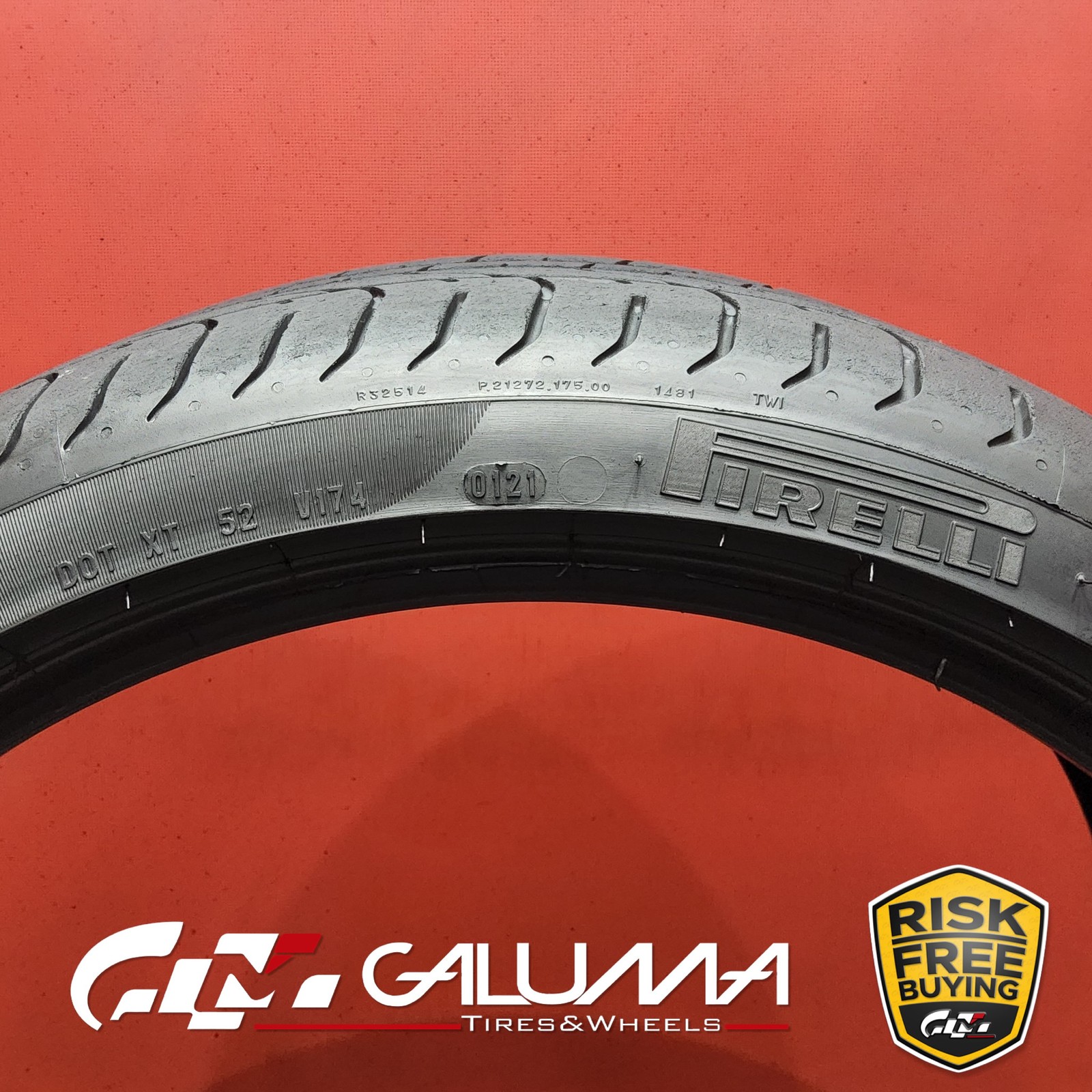 1 (One) Tire Pirelli P Zero N1 245/35ZR20 245/35/20 2453520 No Repairs #89834