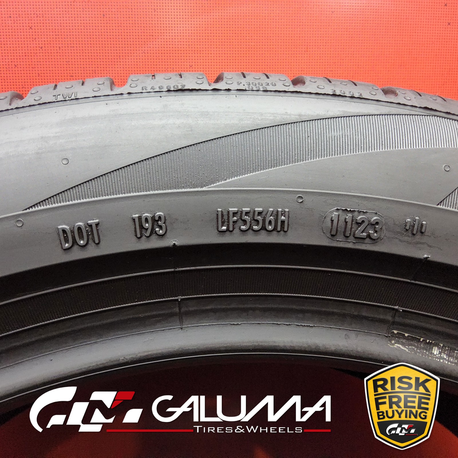2 Tires LikeNEW Pirelli Scorpion Zero A/S (ELECT) RFT 235/50R19 No Repairs 96068