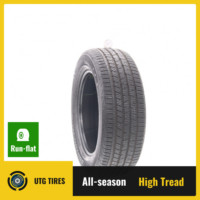 Used 235/60R18 Continental CrossContact LX Sport SSR MOE 103H – 9/32
