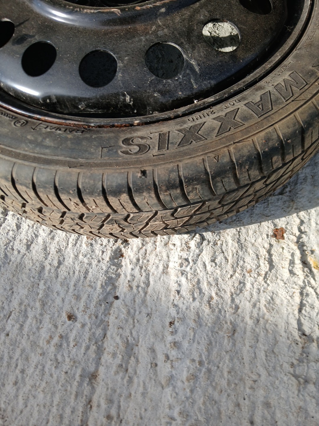 2010-2017 CHEVROLET EQUINOX TERRAIN MAXXIS SPARE DONUT TIRE 17X4.5T OEM 145/70