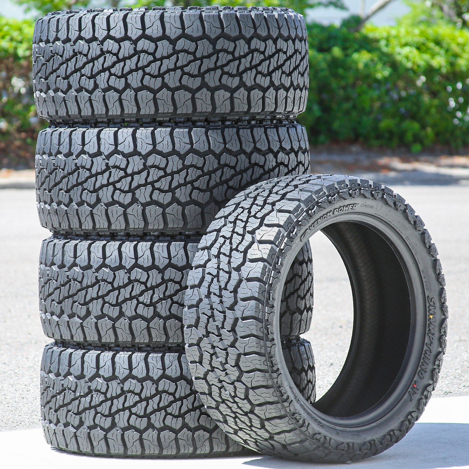 4 Tires Venom Power Swampthing A/T Xtreme Dirt 215/70R16 100T AT All Terrain