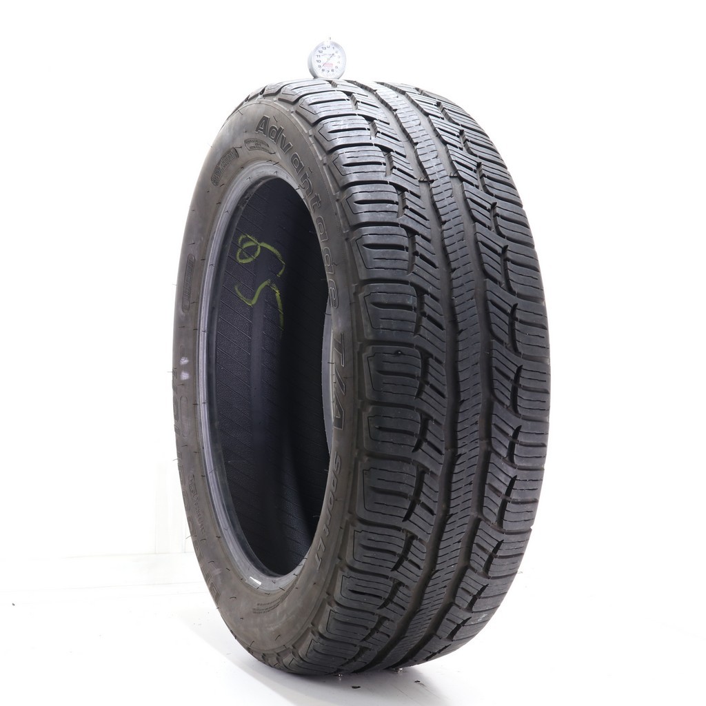 Set of (4) Used 235/55R20 BFGoodrich Advantage T/A Sport LT 102H – 8.5-9.5/32