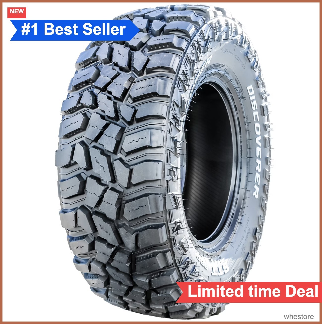 Off-Road Tire 32X11.50R15LT 113Q All-Season Mud Terrain 4×4 SUV Truck
