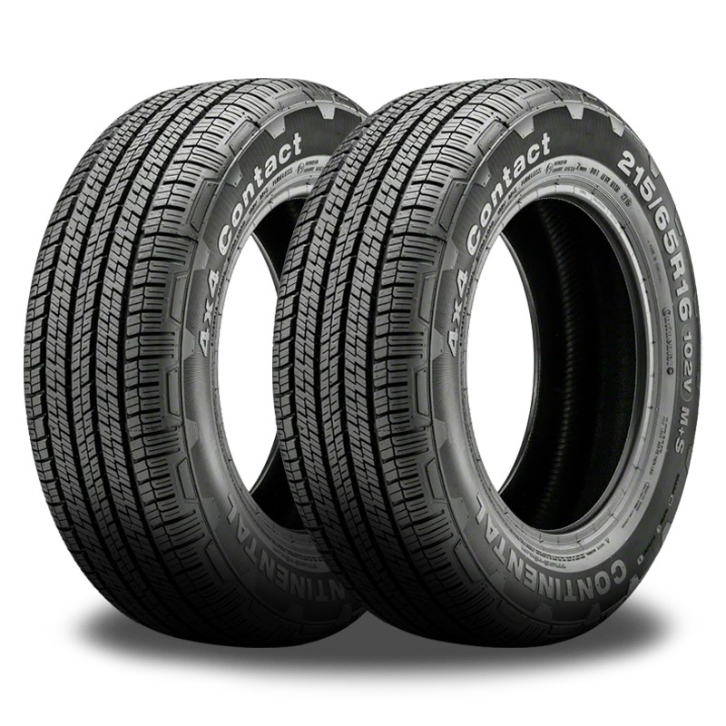 2 Continental 4x4Contact 255/55R19 111V All Season Touring CUV SUV Light-Truck