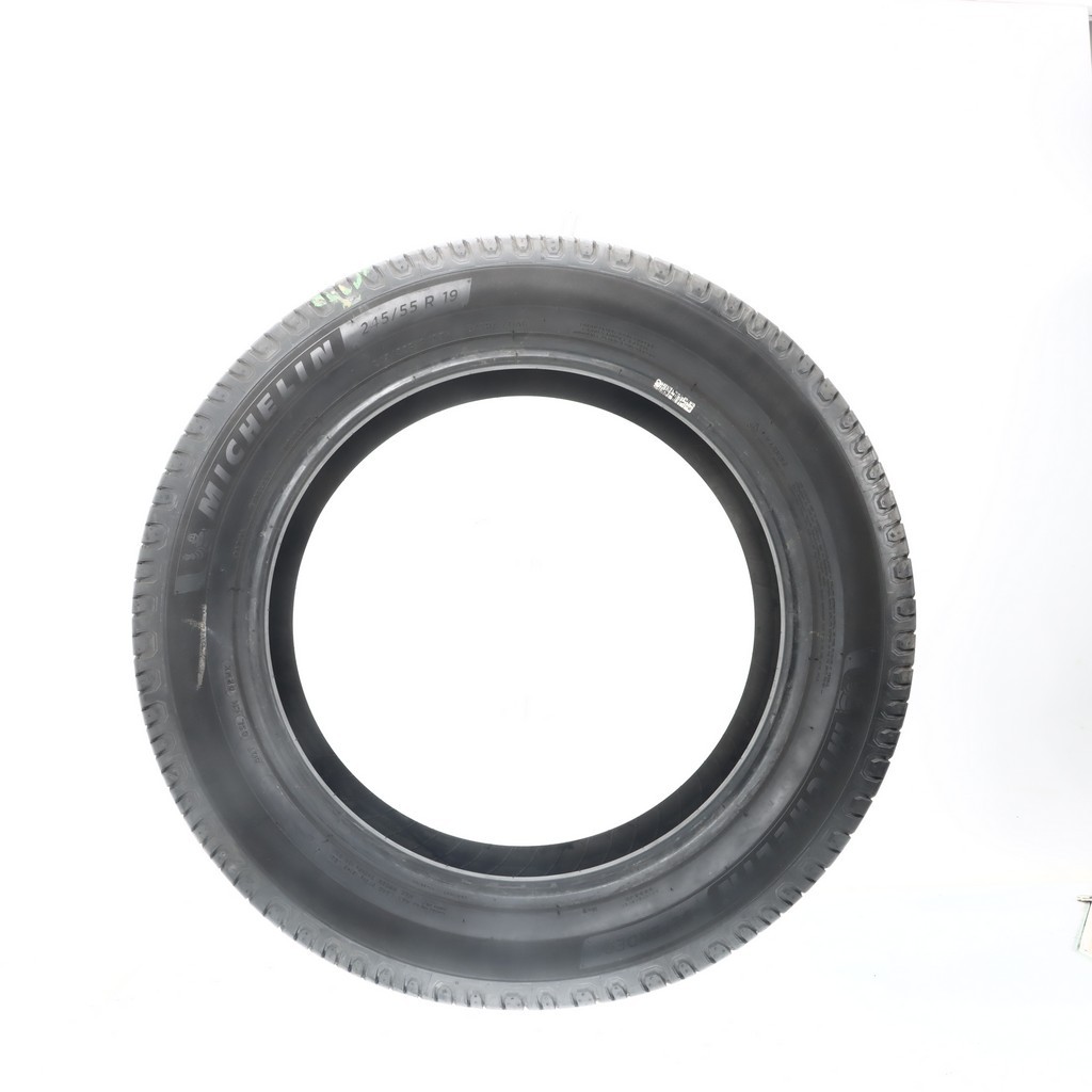 Set of (4) Used 245/55R19 Michelin Defender 2 107H – 9.5-11/32 (NU2E)