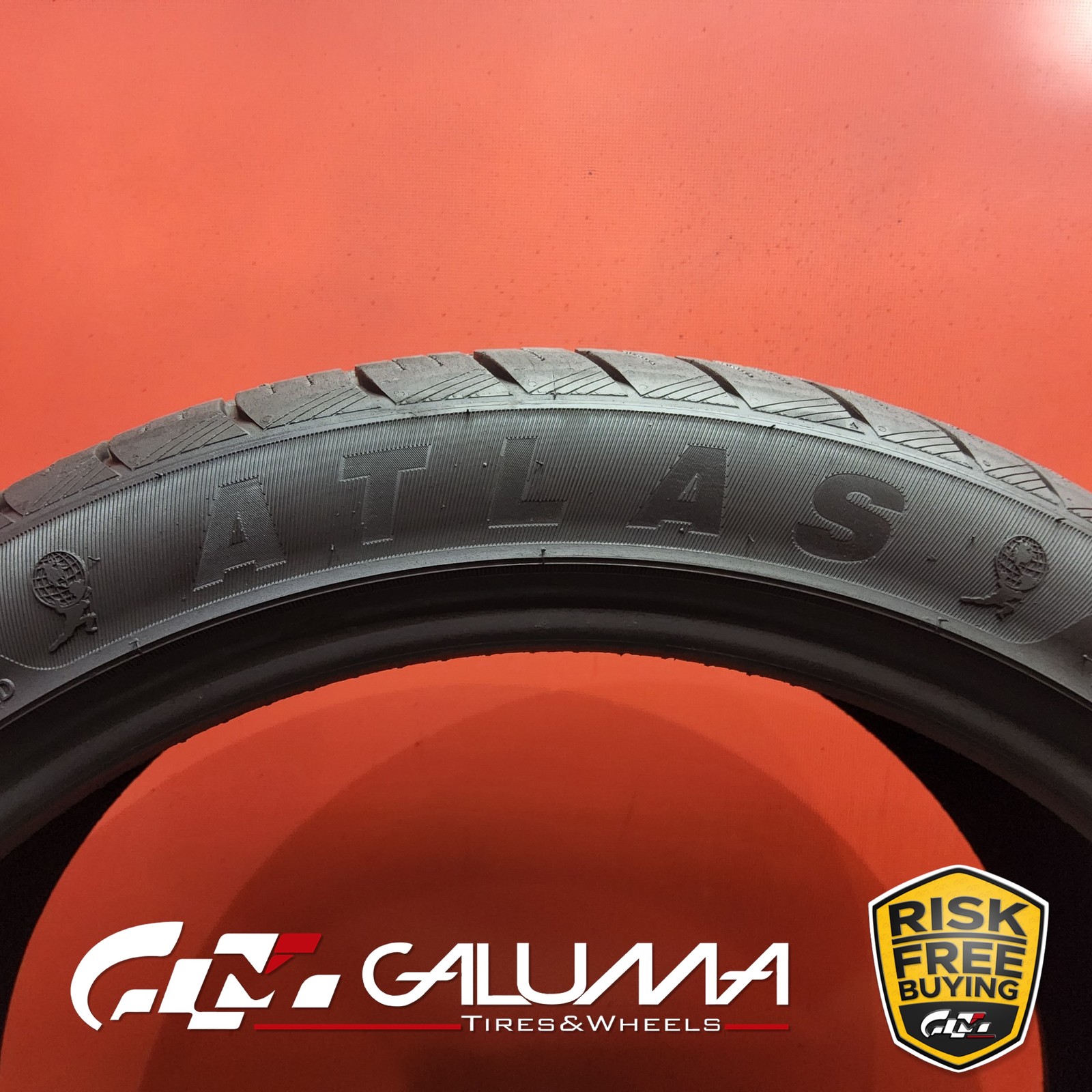 1 Tire LikeNEW Atlas Force UHP XL 255/40R20 255/40/20 2554020 No Repairs #96276
