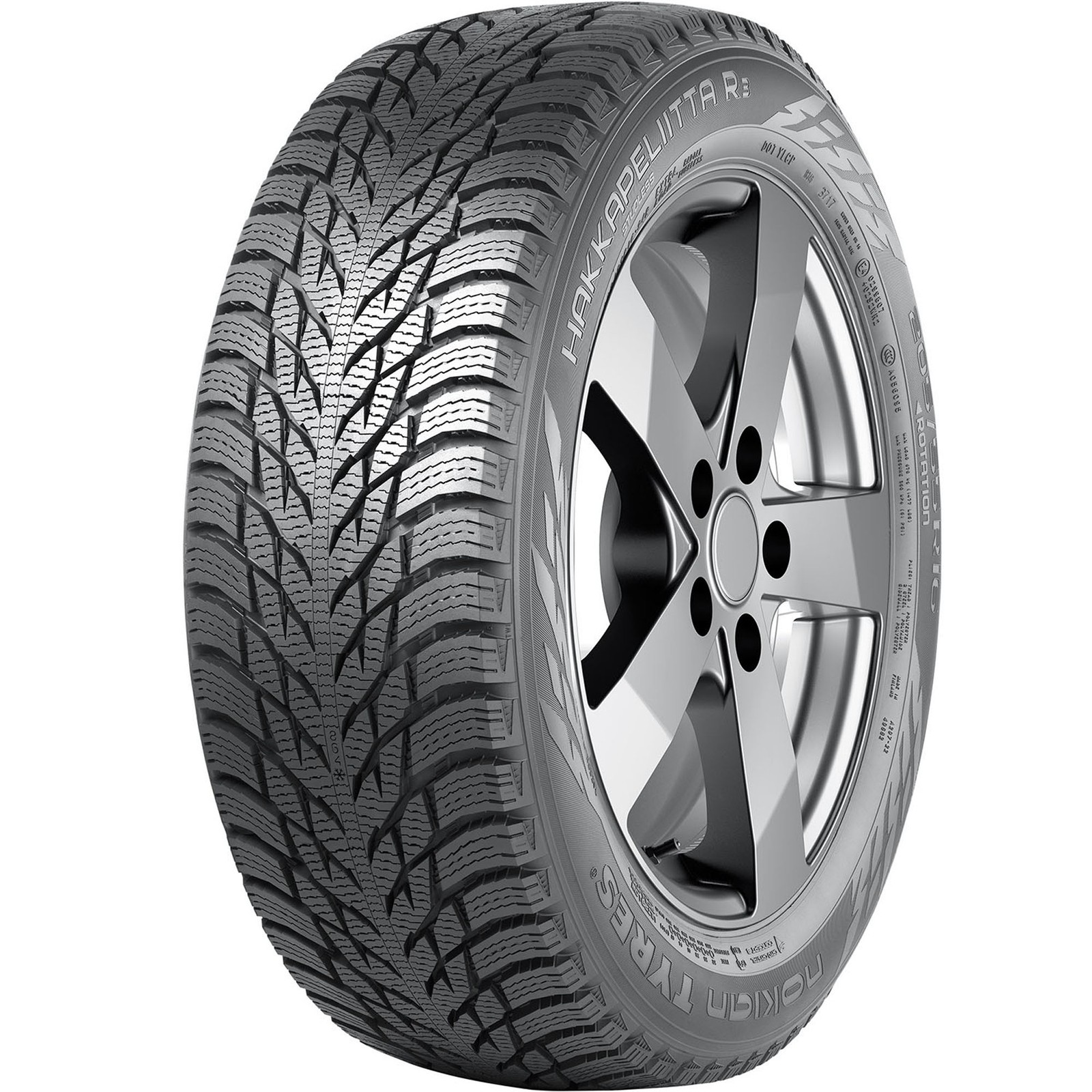 4 New Nokian Hakkapeliitta R3 – 255/35r20 Tires 2553520 255 35 20