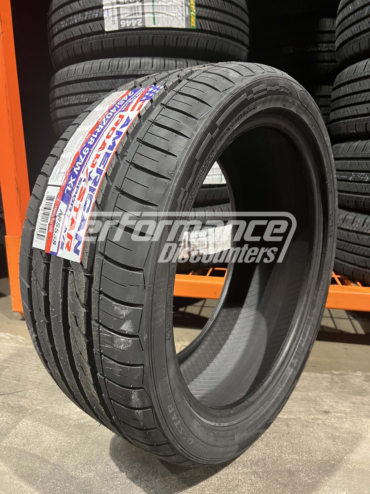 2 New American Roadstar Sport A/S Tires 245/40R18 97W SL BSW 245 40 18 2454018