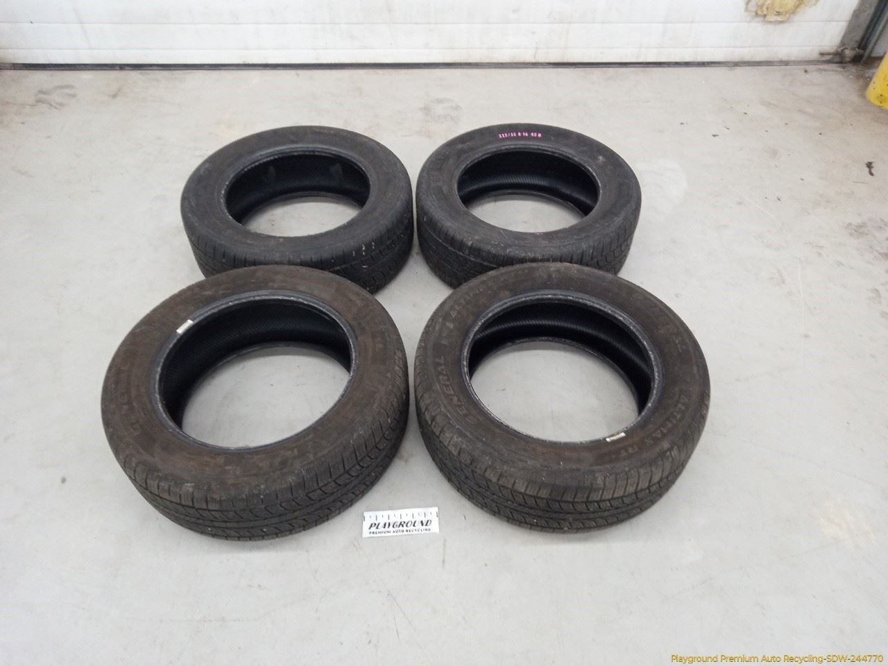 Set Of 4 General Altimax RT43 Tire 225/55R16 Thread Depth 5/32 Date Code 3120