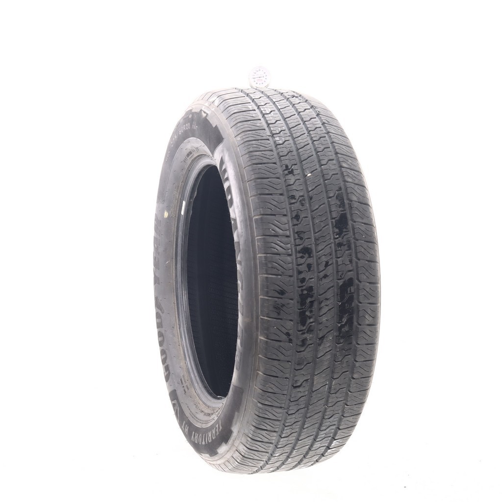 Set of (4) Used 275/60R20 Goodyear Wrangler Territory HT 116T – 9.5-11/32