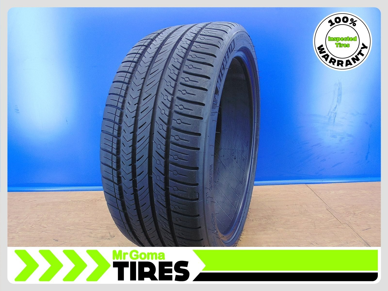 1 MICHELIN PILOT SPORT 4 ALL SEASON XL 235/40ZR20 USED TIRE 7.8/32 TREAD 96Y