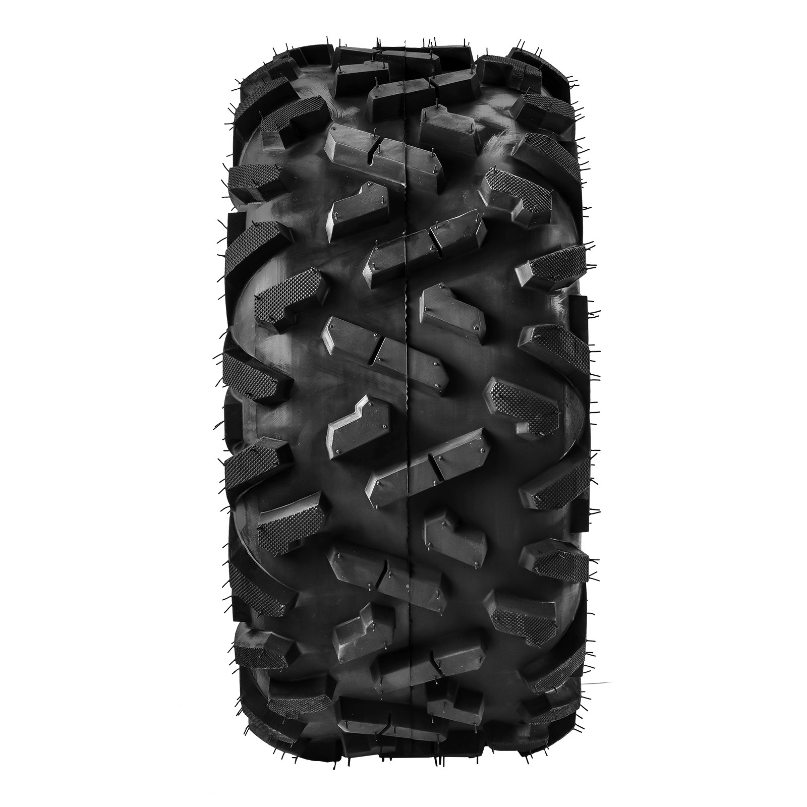 2PCS 25×10-12 25x10x12 ATV Tires 6Ply 25-10-12 All Terrain UTV Tires 