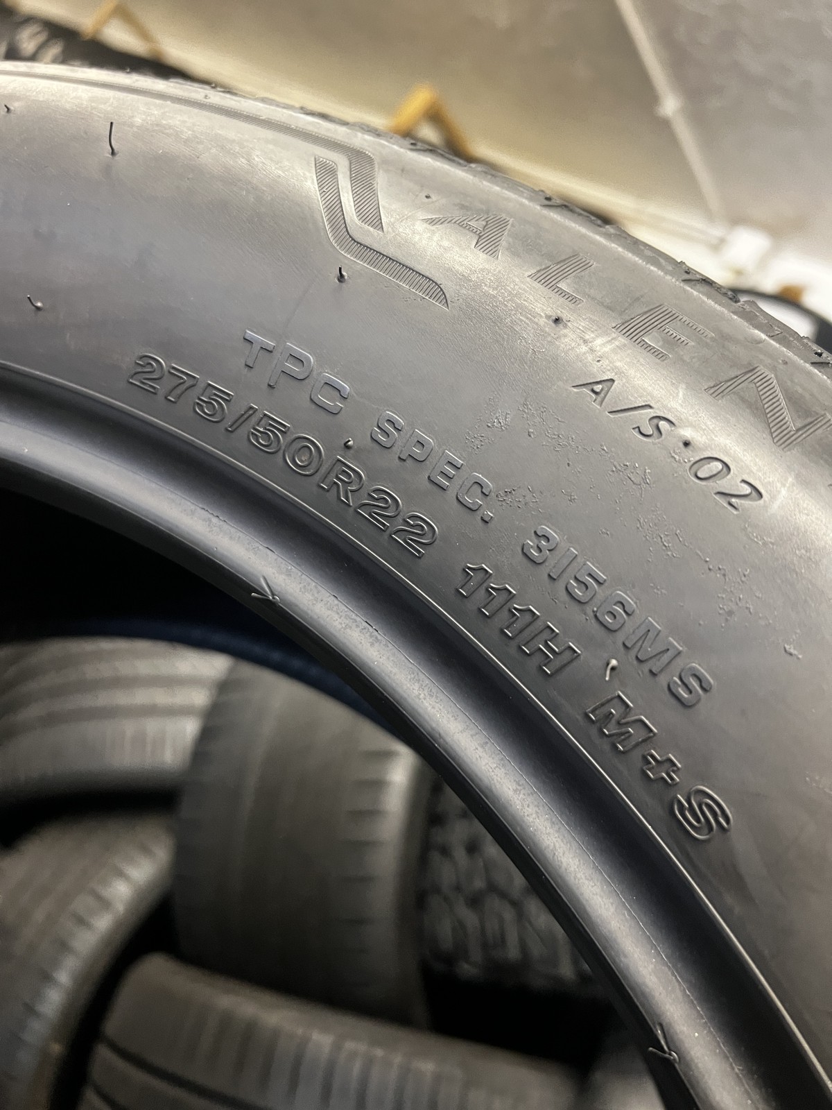 Set Of 2 Tires Bridgestone Alenza A/S 02 275/50R22 111H