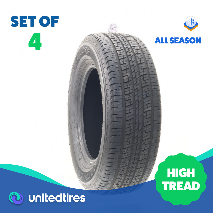 Set of (4) Used 275/65R18 Gladiator QR700 SUV 114H – 9.5-10.5/32