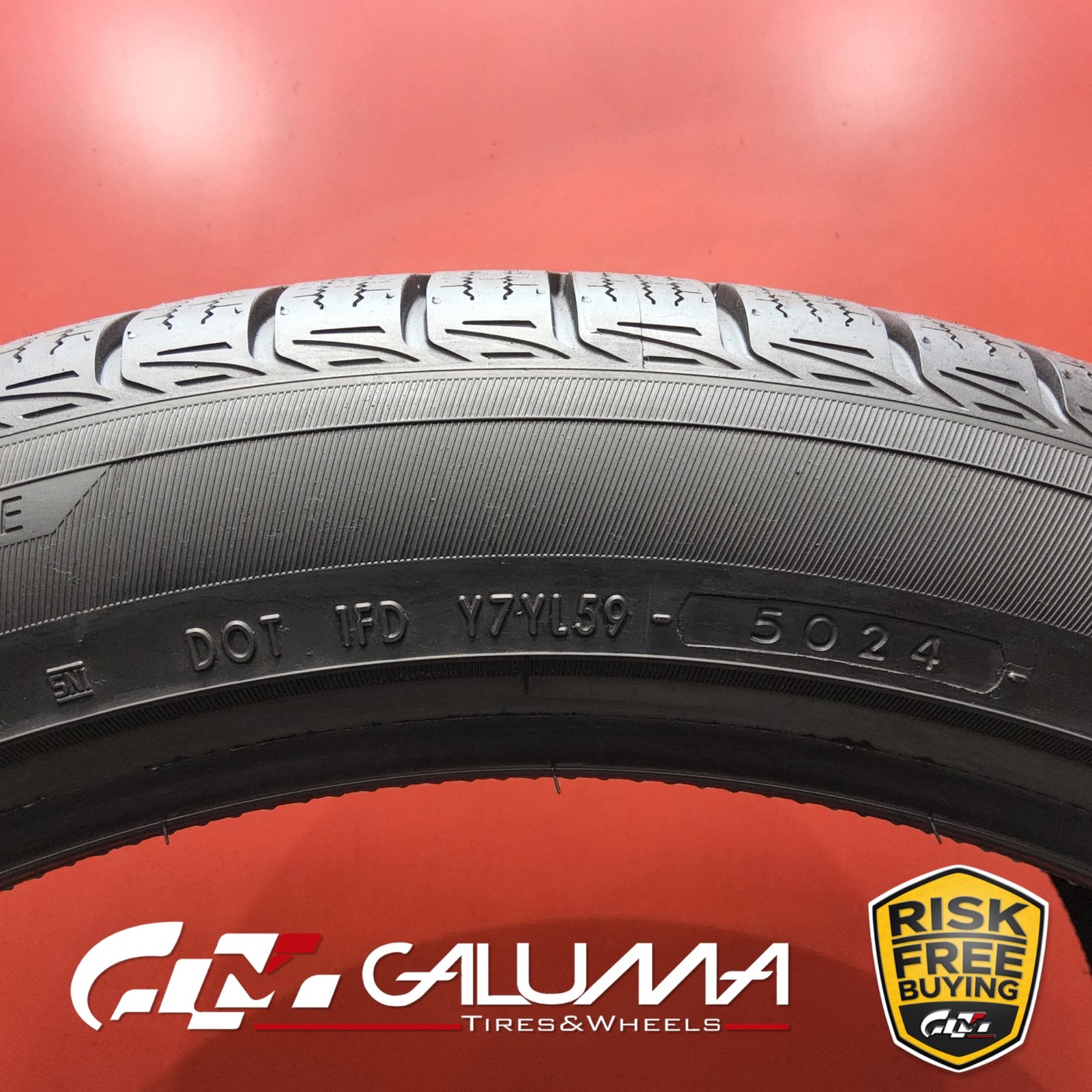 1 (One) Tire LikeNEW Yokohama Advan V35 NC0 XL 315/35R22 315/35/22 3153522 91058