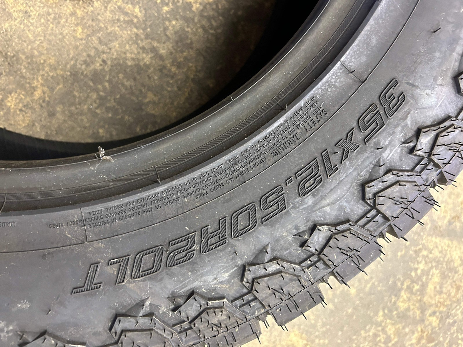LANDSPIDER WILDTRAXX R/T BSW LT 35 12.50 20 126R 12PLY RUGGED TIRE FRT006B