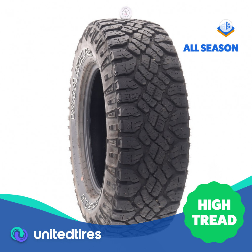 Used LT 275/70R18 Goodyear Wrangler Duratrac 125/122R – 13/32