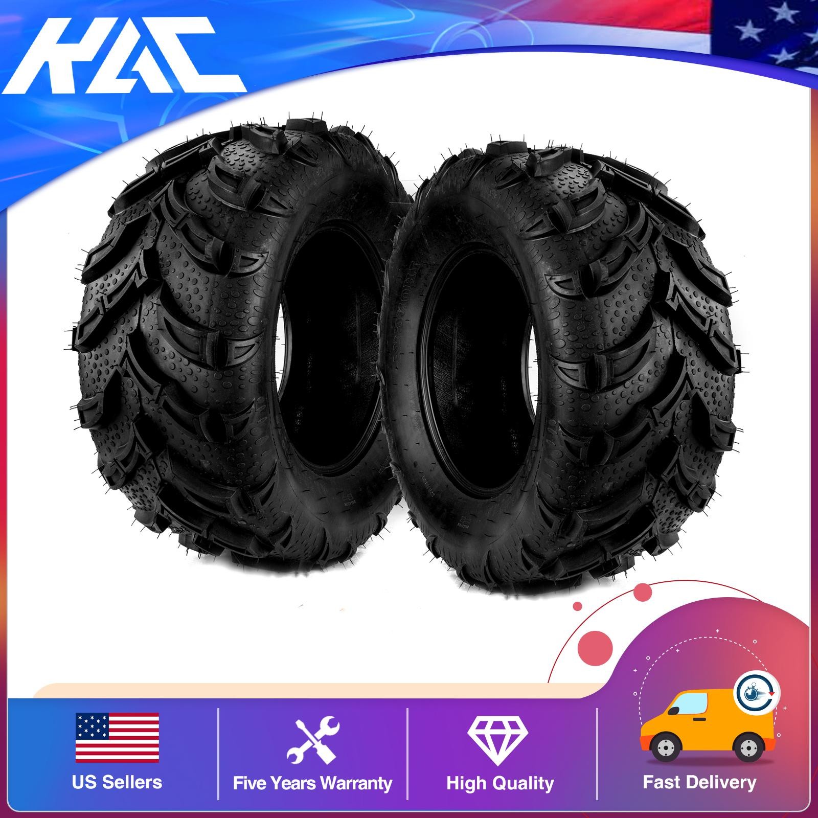 Tires 25x10x12 6Ply Heavy Duty ATV UTV All Terrain 25×10-12 ATV