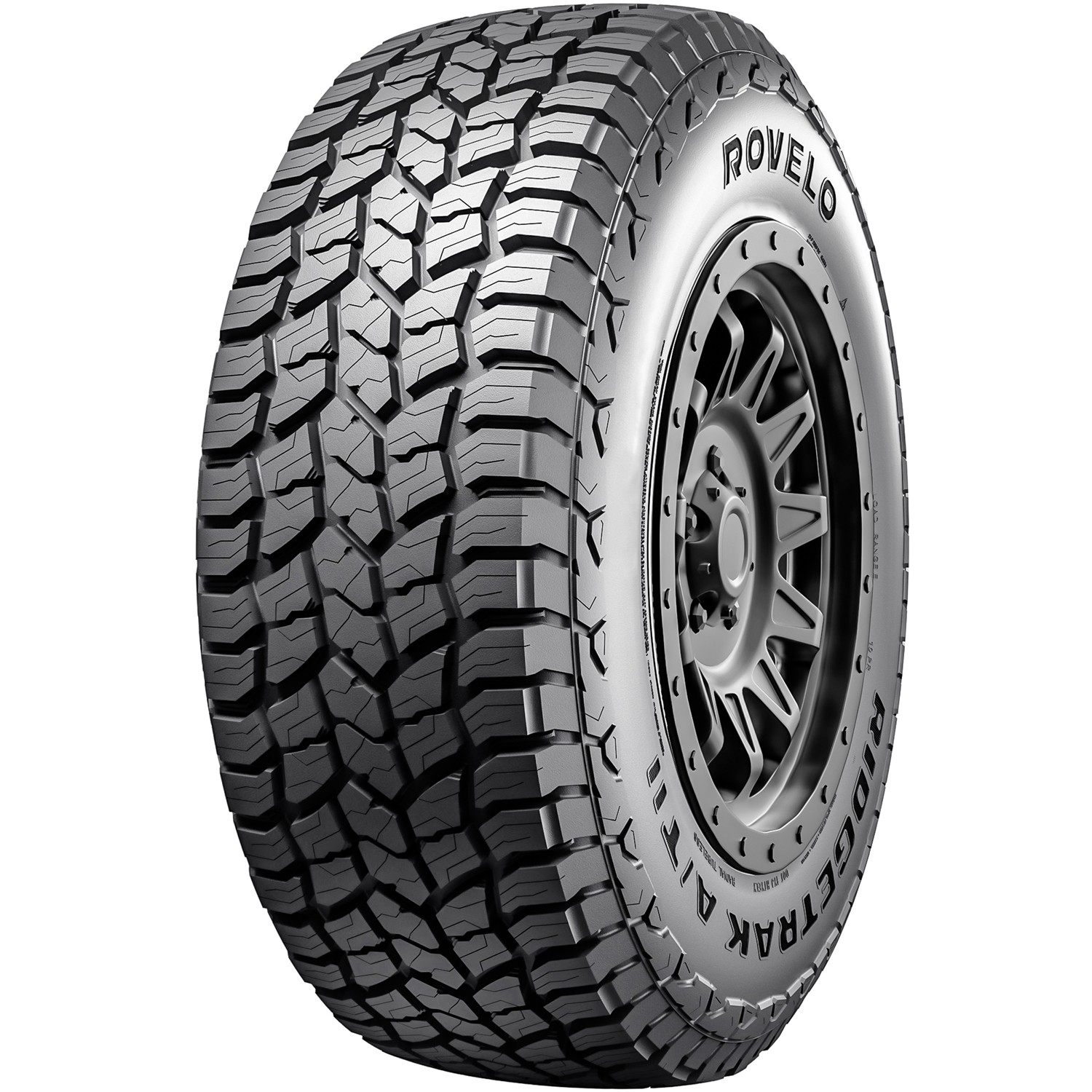 4 Rovelo Ridgetrak A/T II 305/55R20 121/118R E 10 Ply Tires 50k Mi Warranty