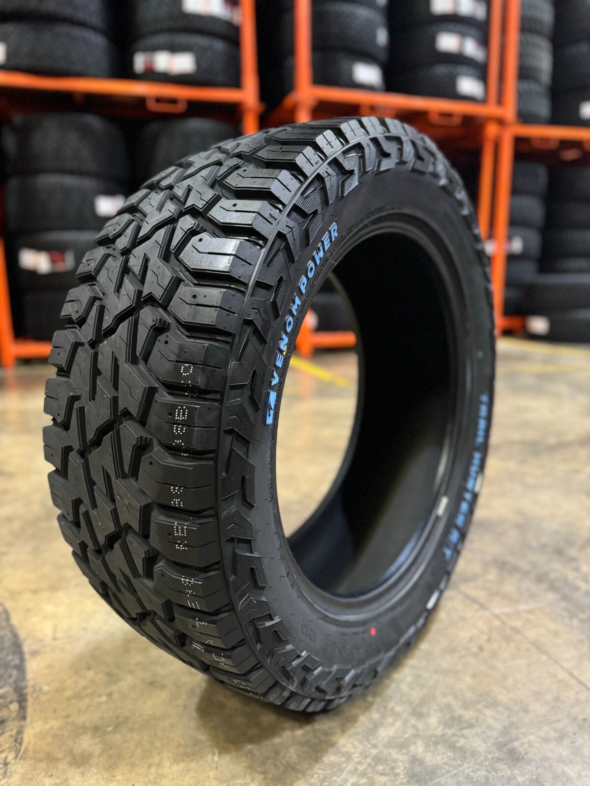 4 NEW 35X12.50R20 VENOM TRAIL HUNTER R/T WHITE LETTER 10 PLY TIRE 35 12.50 20