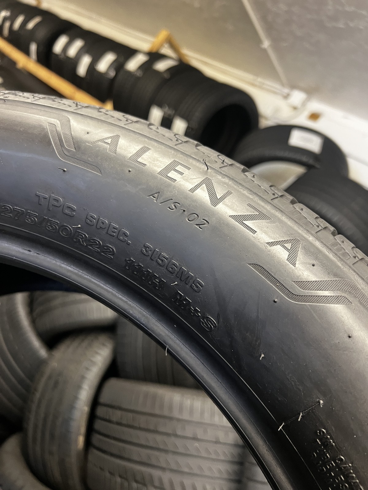 Set Of 2 Tires Bridgestone Alenza A/S 02 275/50R22 111H