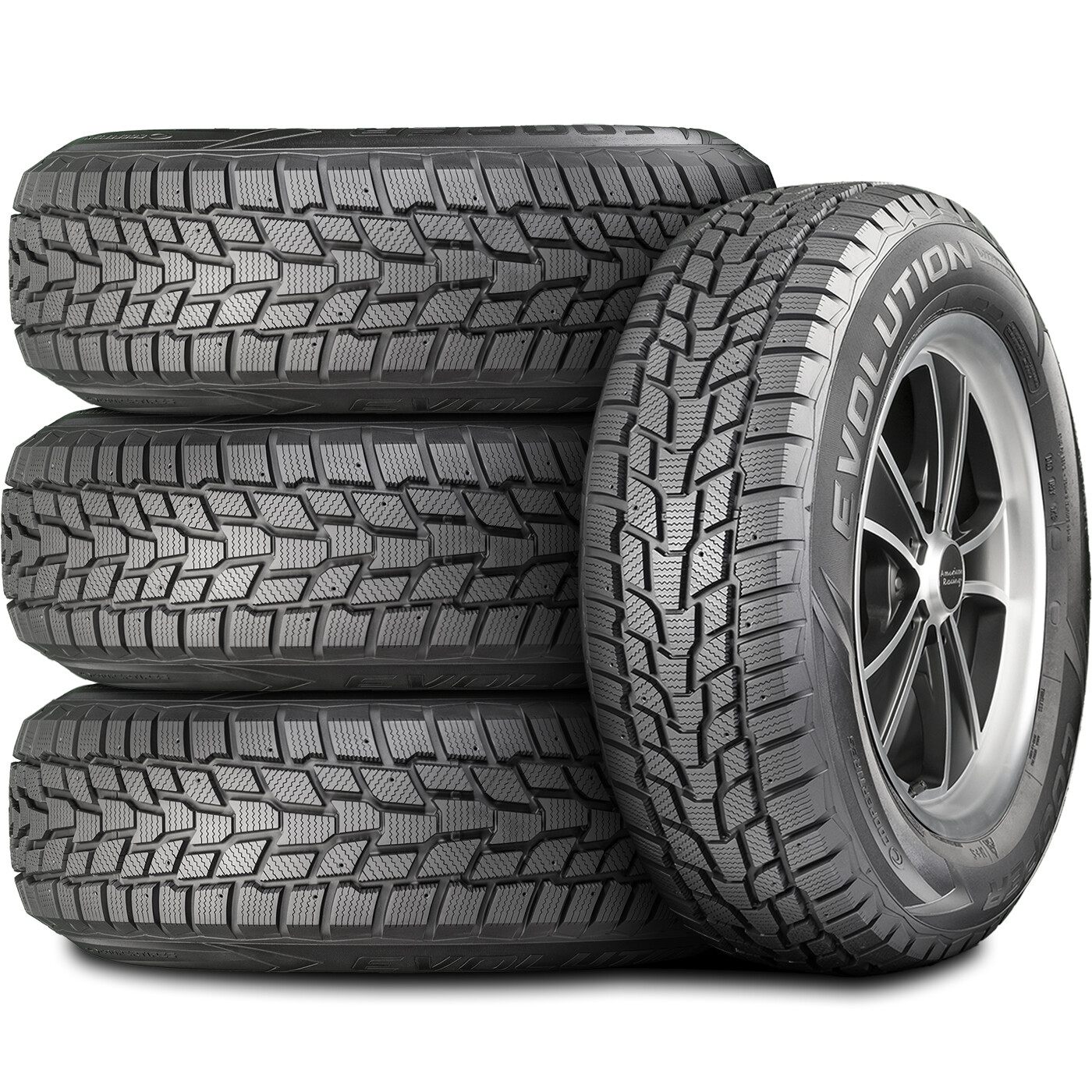 4 Tires 205/55R16 Cooper Evolution Winter (Studdable) Snow 94H XL