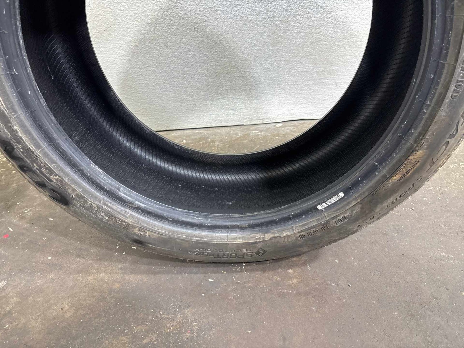 Set of 2 245/40ZR18 Continental ControlContact Sport SRS Plus 97Y Used Tire 6/32