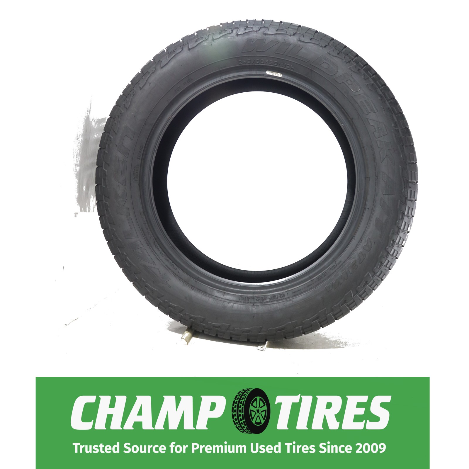 Set Of 2 P265/60R20 Falken Wildpeak A/T AT3W A 112 H Used 8/32nds