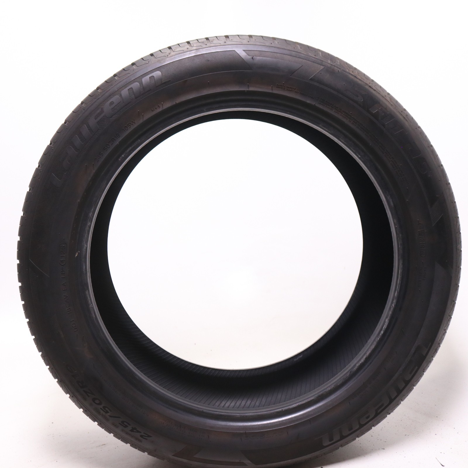 Set of 2 Used 245/50ZR19 Laufenn S Fit AS – 105W – 8/32 No Repairs
