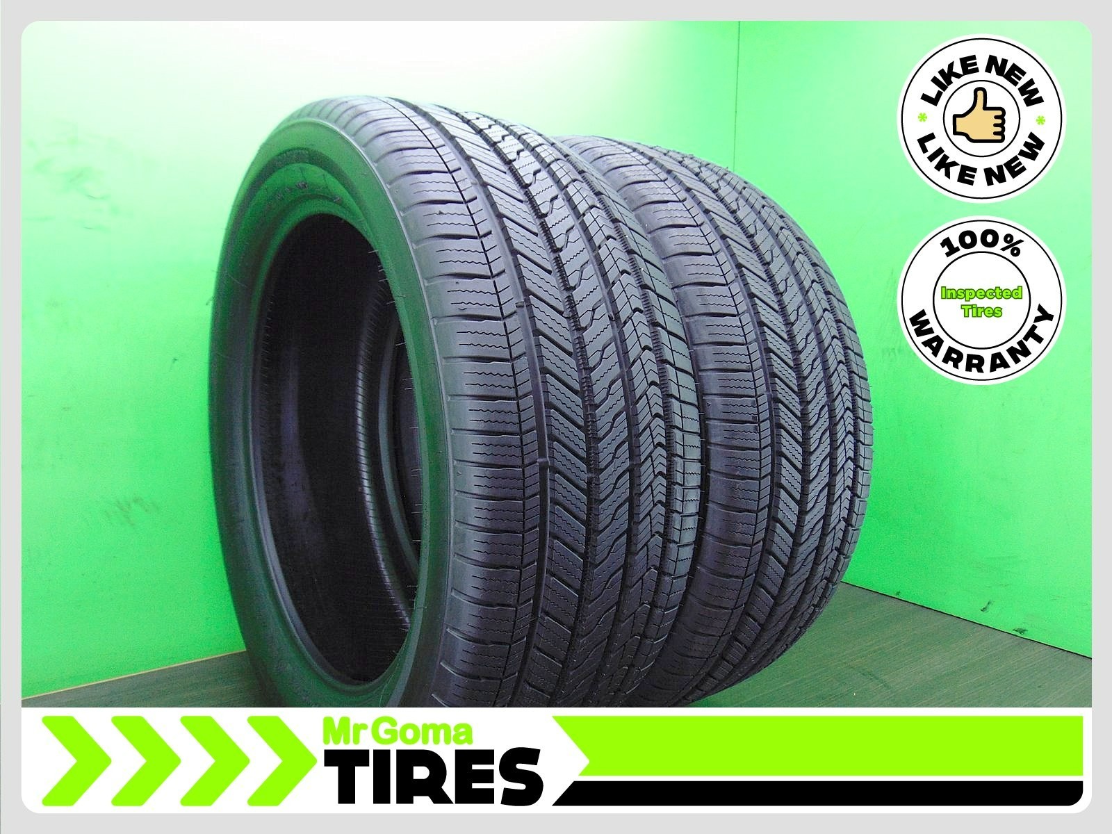 2 BRIDGESTONE ALENZA SPORT A/S RSC RFT XL 275/45R20 USED TIRES 10/32 TREAD 110H