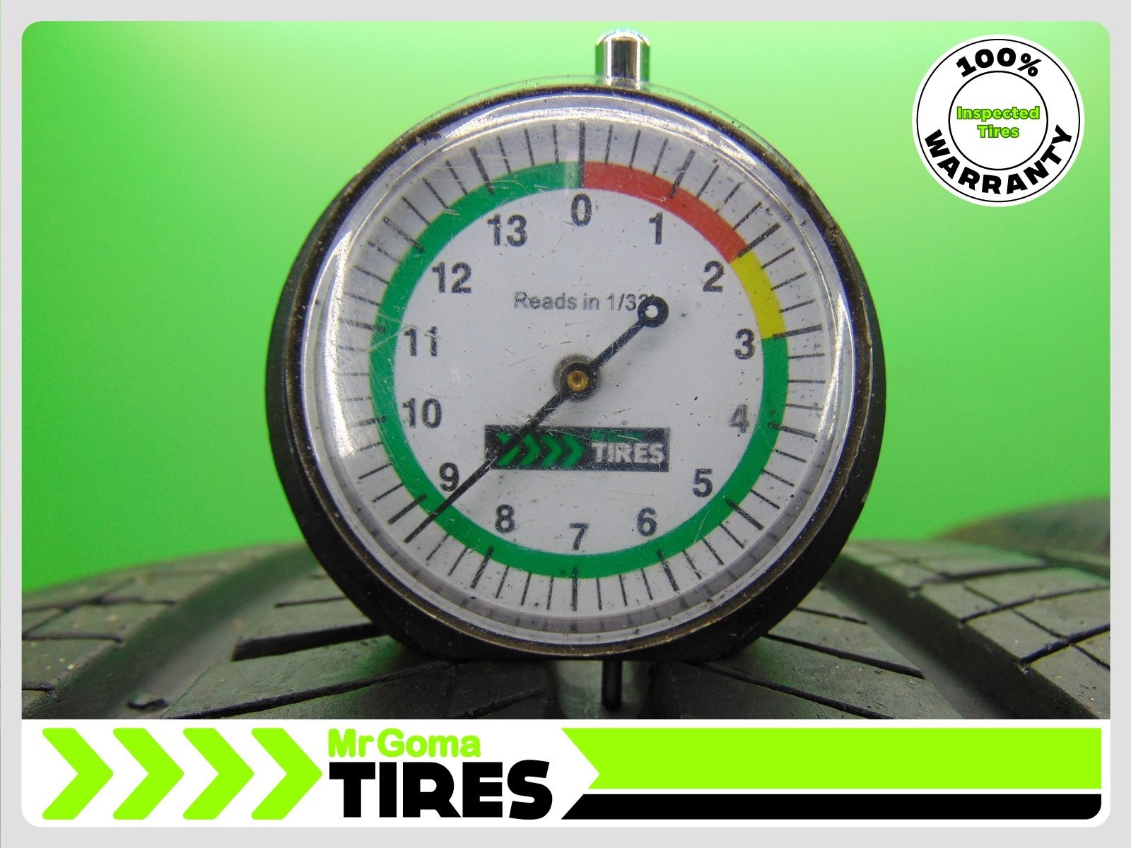 2 USED TREAD 235/50R19 HANKOOK KINERGY GT Control Technology Tires 8.5/32 Avg.