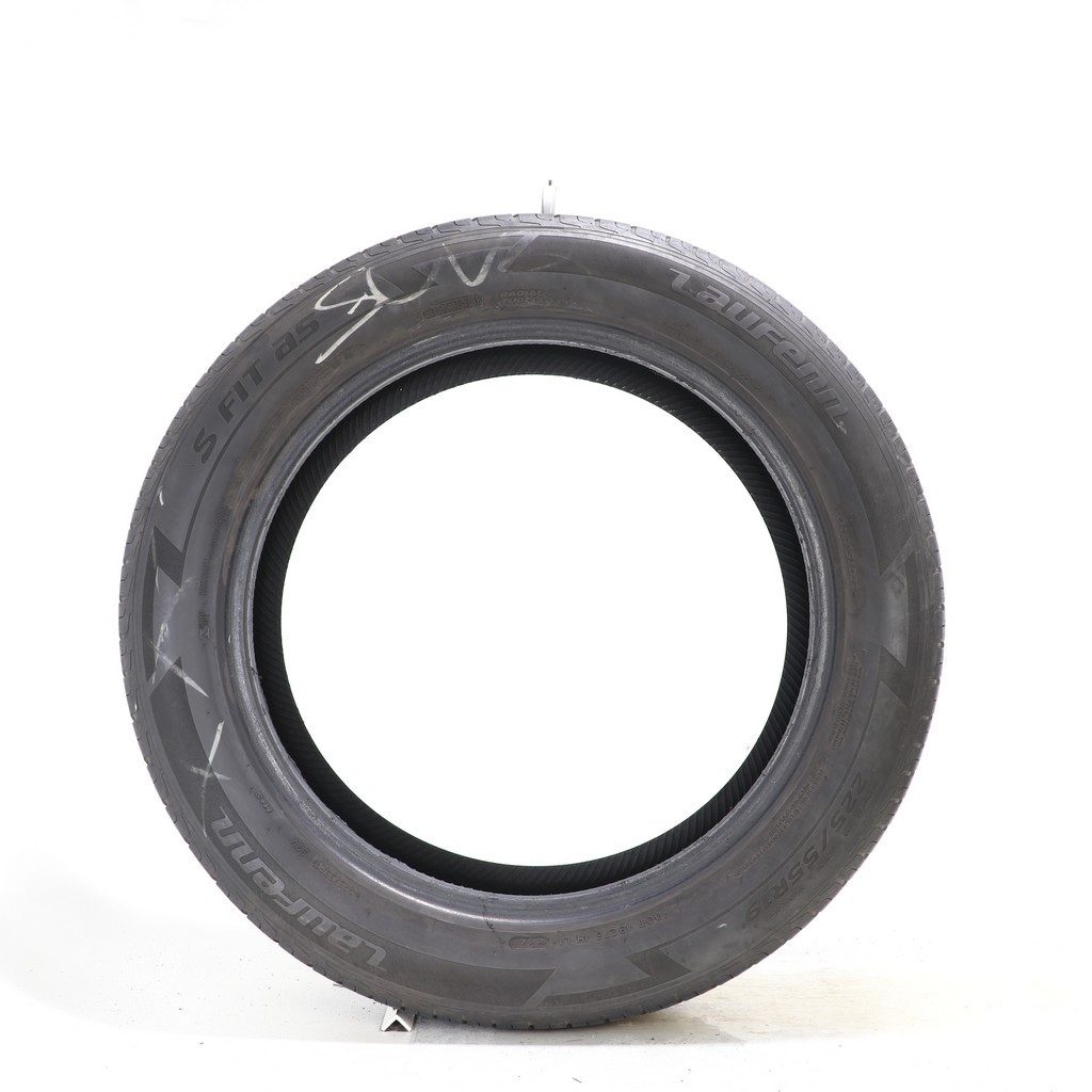 Set of (4) Used 225/55R19 Laufenn S Fit AS 99V – 5-7/32