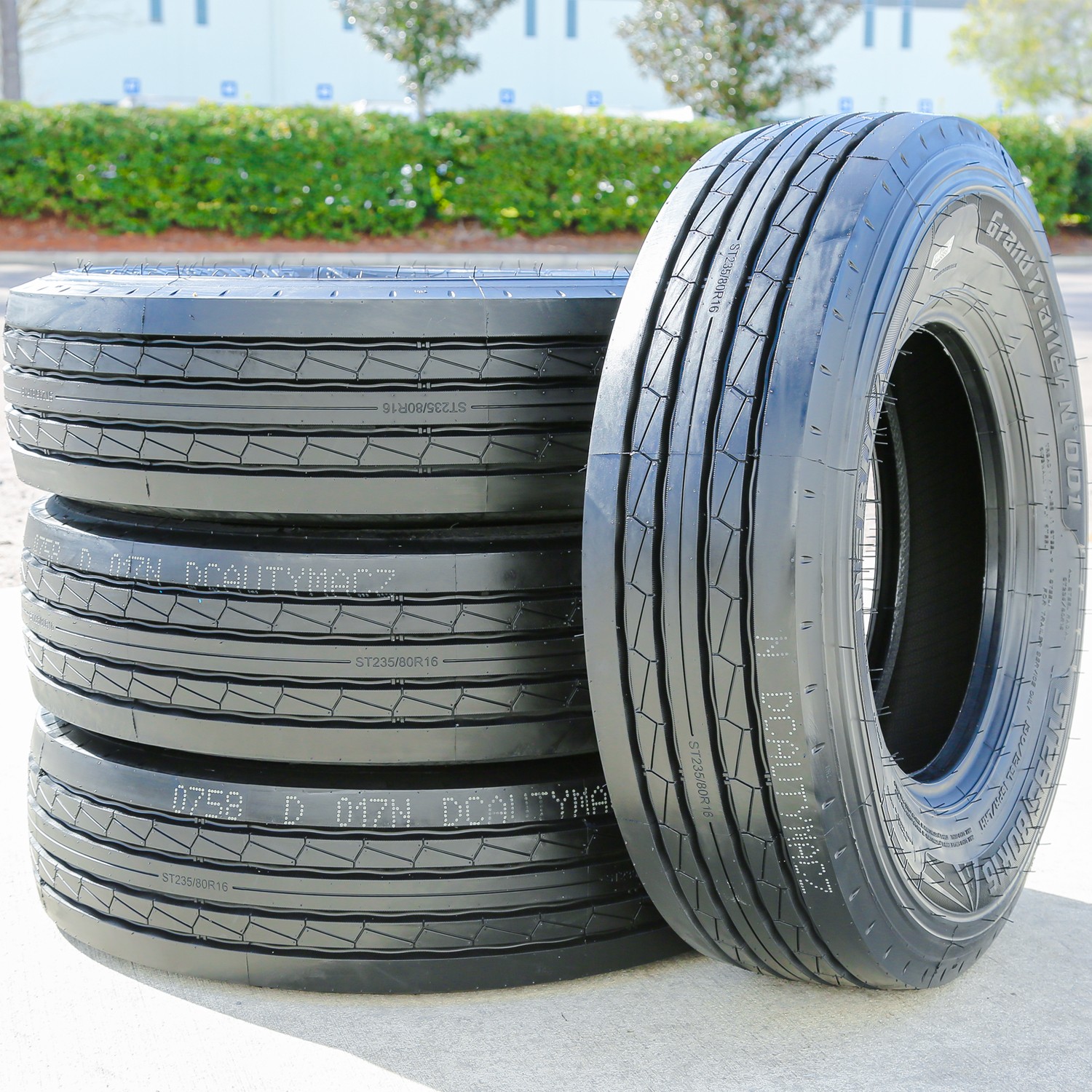 2 Tires Nebula Grand Trailer-N’ 001 All Steel ST 235/80R16 Load H 16 Ply Trailer