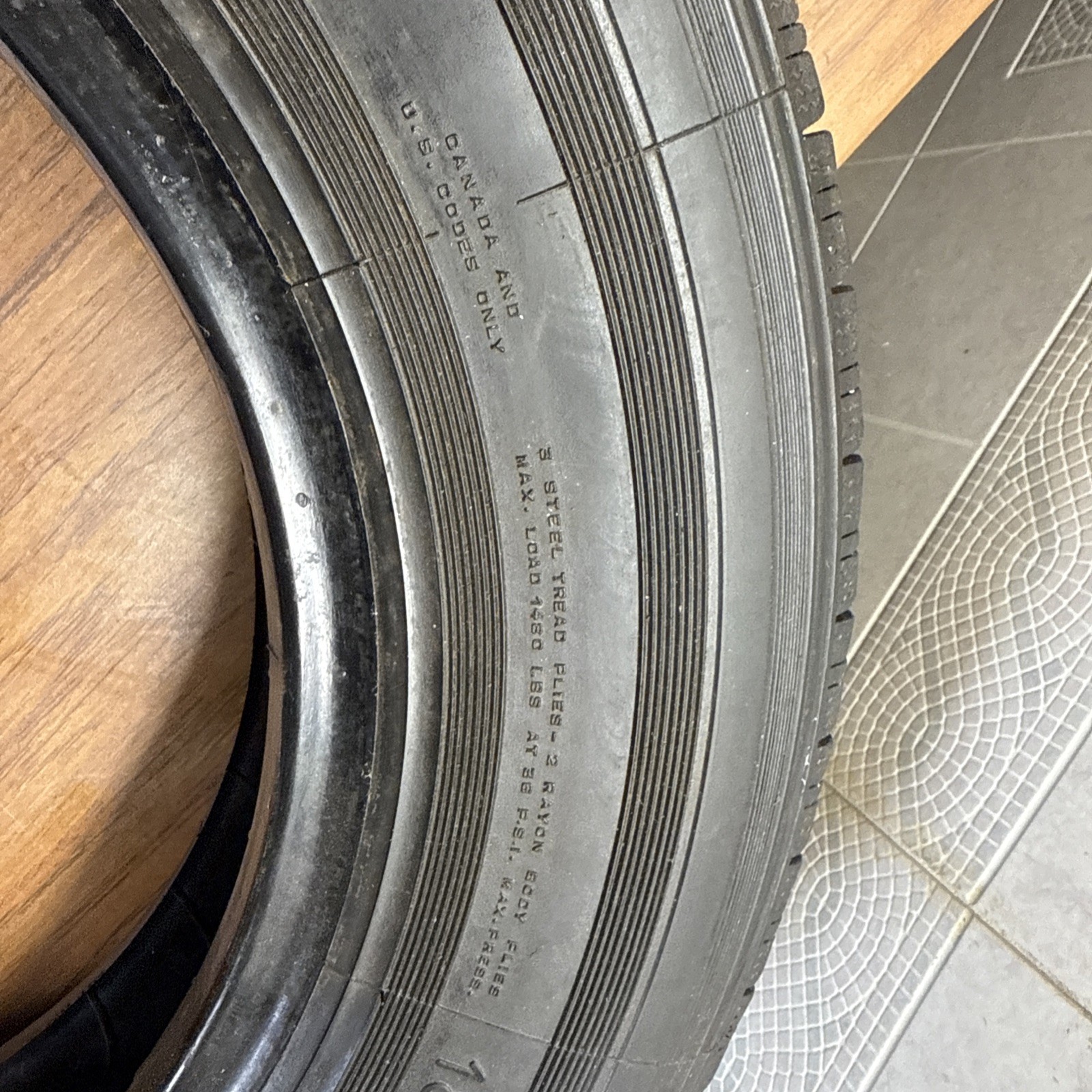 Michelin 185 – SR 380 / 185-15 X Made In France Tire #4 Triumph Jaguar MG ??