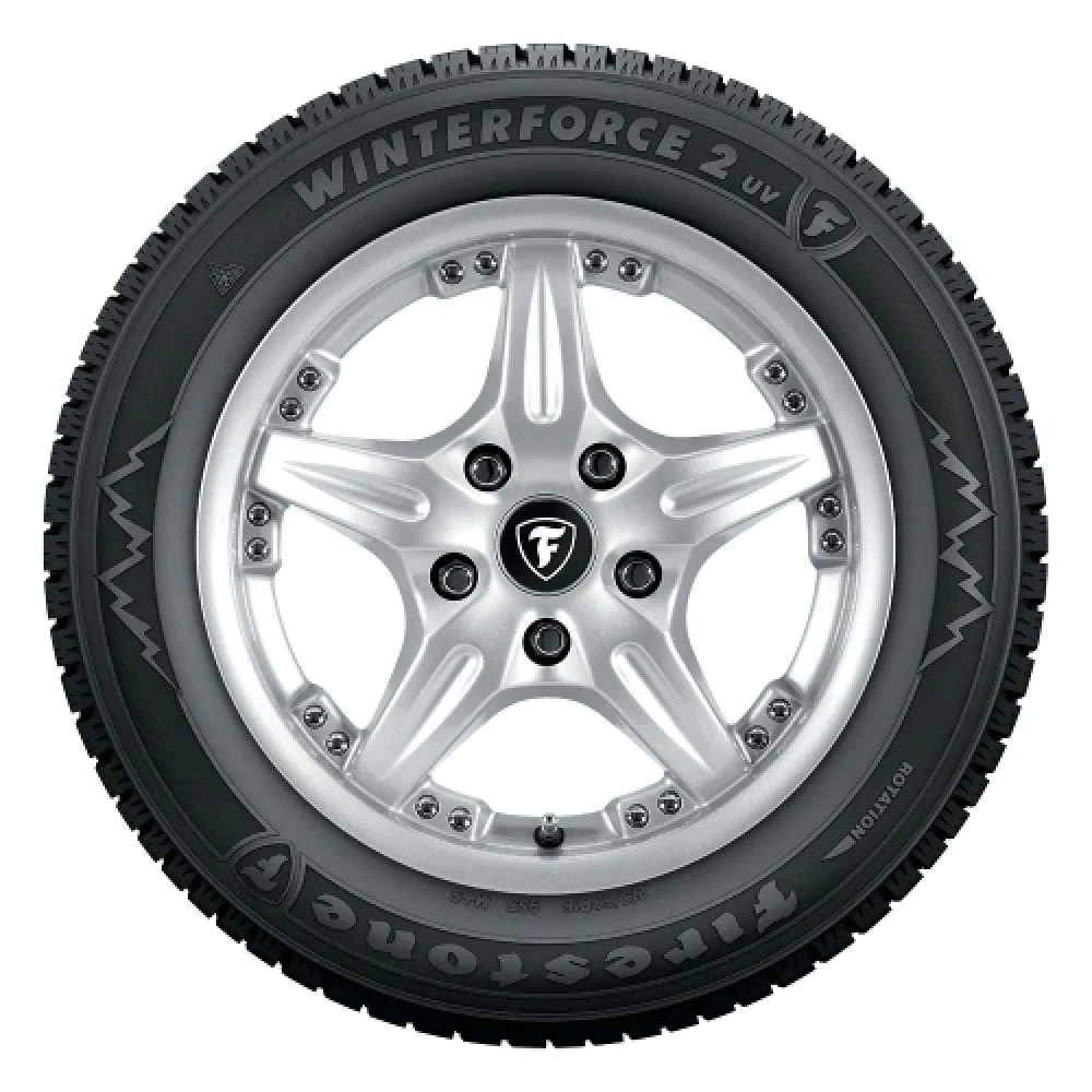 1 NEW 255/65R17 Firestone Winterforce 2 UV 110S (DOT:2925) Tire 255 65 R17