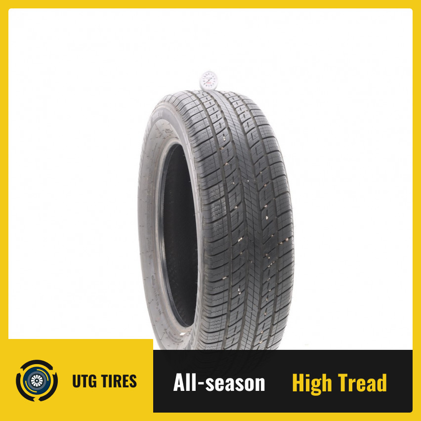 Used 225/60R18 Uniroyal Tiger Paw Touring A/S 100V – 9/32