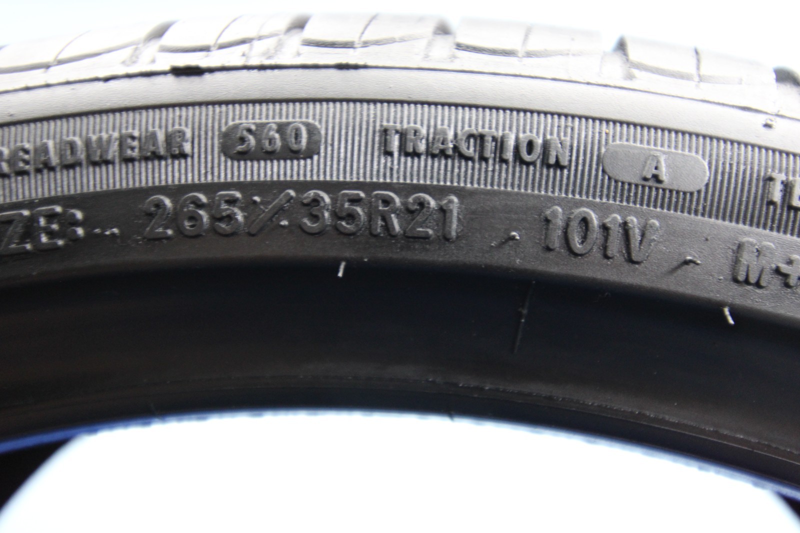 1 Used GoodYear Eagle Sport A/S T1 PNCS 265/35R21 265/35/21 2653521 101V