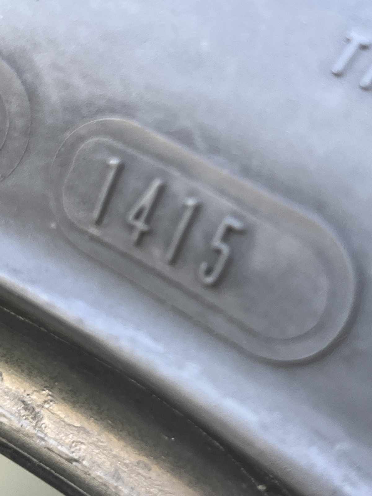 1 Tire Goodyear Eagle F1 GS-2 EMT TPC 285/35ZR19 90Y DOT.1415 7/32 NO Patch