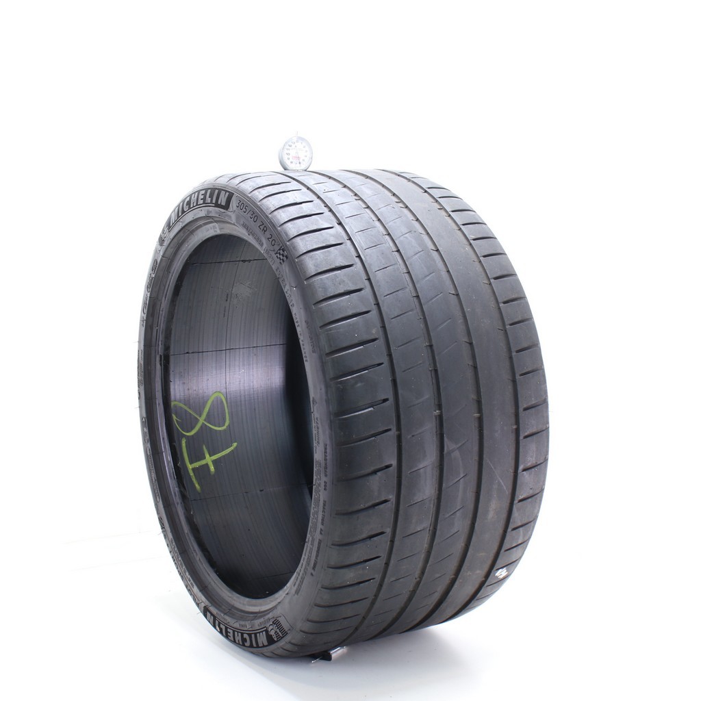 Used 305/30ZR20 Michelin Pilot Sport 4 S NO 103Y – 6/32 (RCCG)