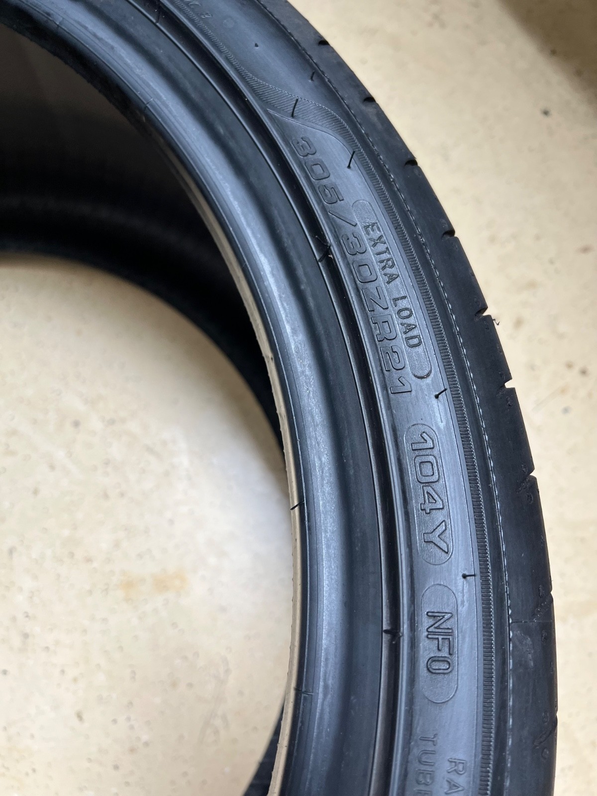 1 – NICE 305/30ZR21 XL (104Y) Goodyear Eagle F1 Asymmetric 3 (NF0) – 6133