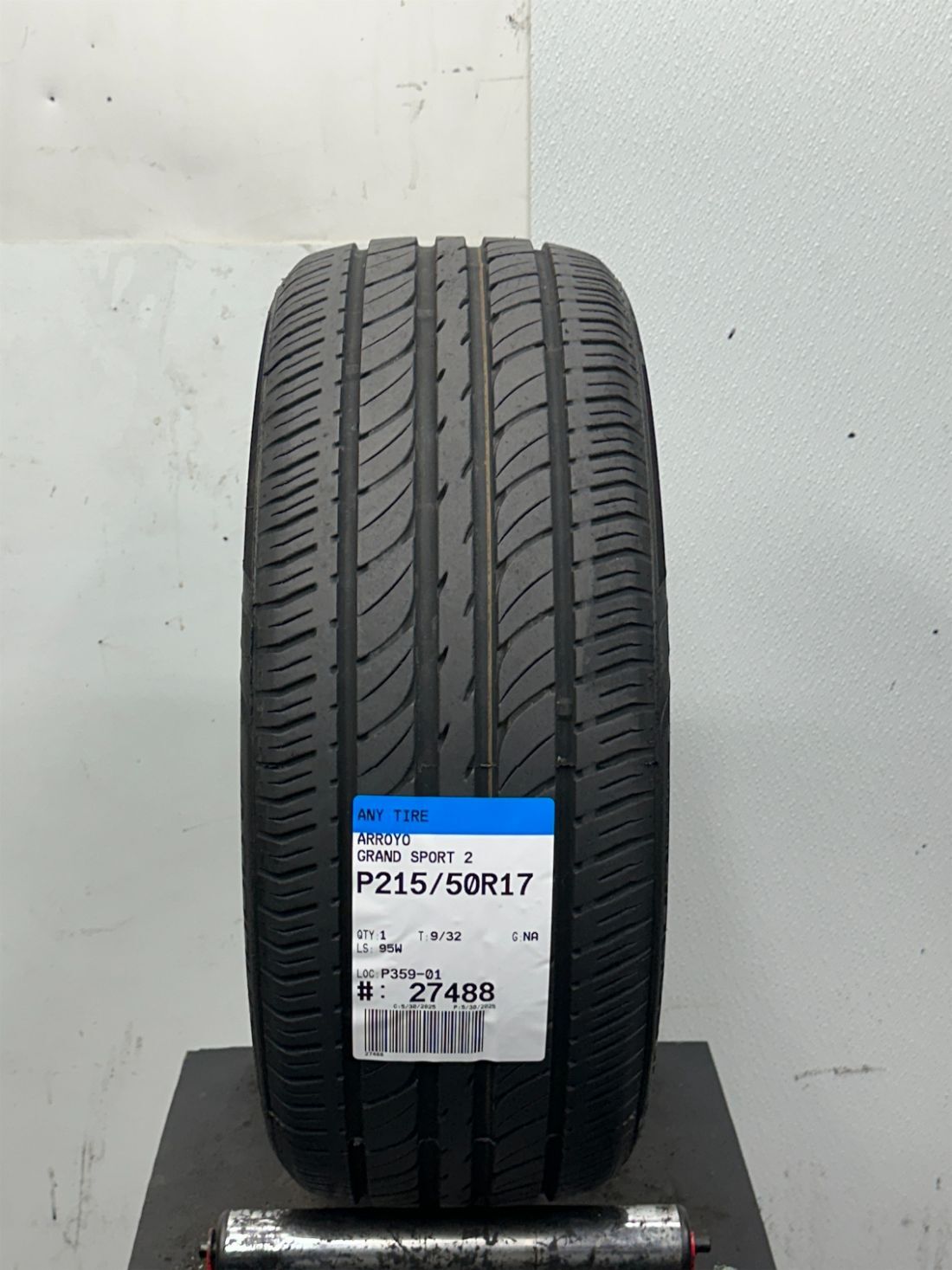 1 Used P215/50R17 Arroyo Grand Sport 2 95 W – 9/32