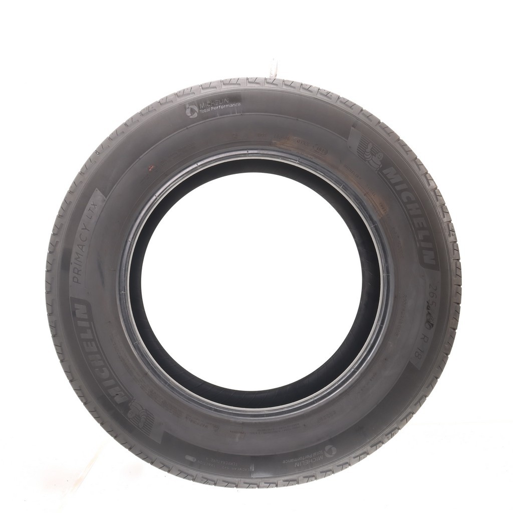 Set of (4) Used 265/60R18 Michelin Primacy LTX 110H – 6.5-7/32