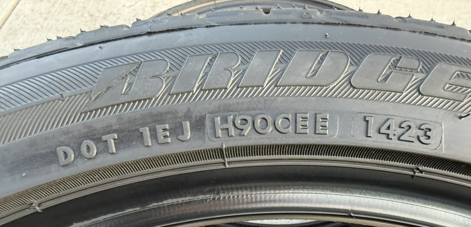 TWO NEW 315/35R20 110Y Bridgestone Dueler H/P HP Sport RFT Run Flat BMW Tires