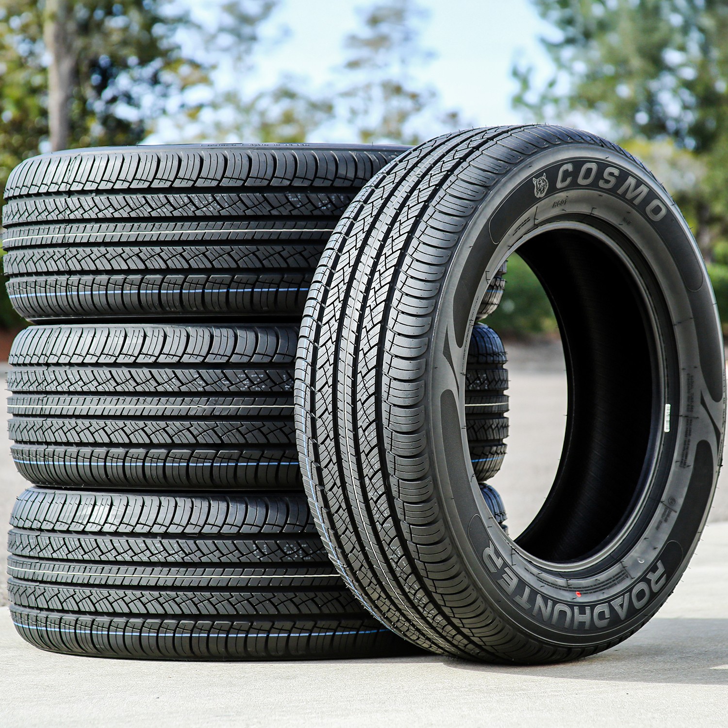4 Tires Cosmo RoadHunter 225/55R19 99V AS A/S All Season